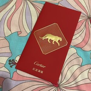 CARTIER 🧧 LUCKY RED ENVELOPES (4)